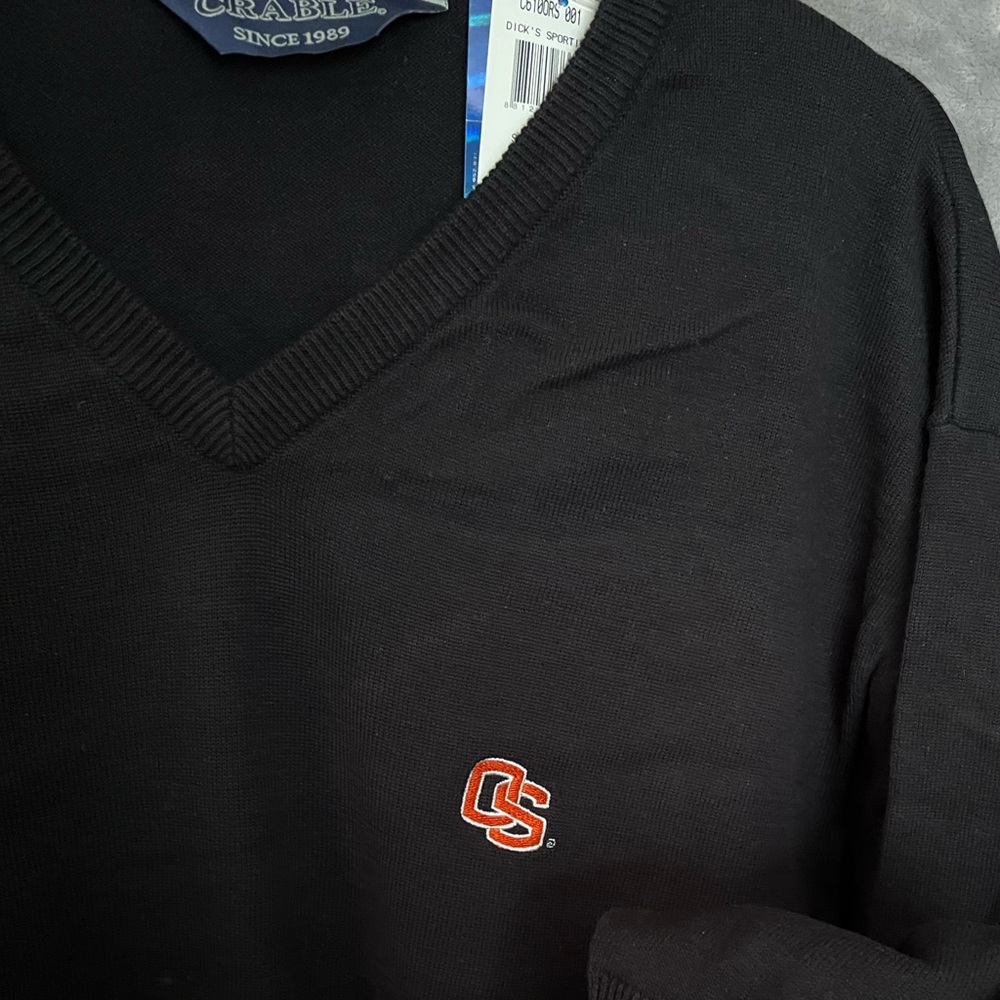 Oregon State beavers men’s size 2XL V-neck sweater NWT